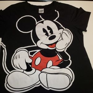 DISNEY MICKEY MOUSE T-SHIRT BLACK DISNEYLAND